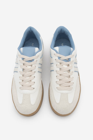 Kadın Sneaker Bağcıklı Spor Ayakkabı Denor - Mavi