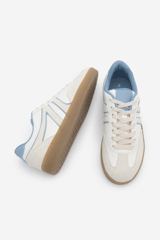 Kadın Sneaker Bağcıklı Spor Ayakkabı Denor - Mavi