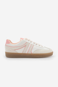 Kadın Sneaker Bağcıklı Spor Ayakkabı Denor - Pembe
