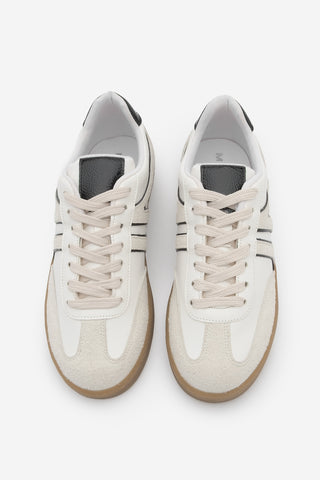 Kadın Sneaker Bağcıklı Spor Ayakkabı Denor - Siyah