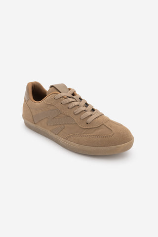 Kadın Sneaker Bağcıklı Spor Ayakkabı Starse - Taba