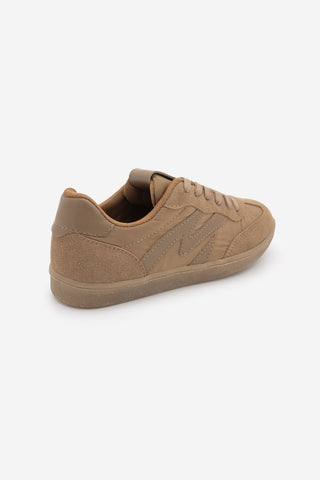 Kadın Sneaker Bağcıklı Spor Ayakkabı Starse - Taba