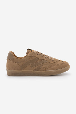 Kadın Sneaker Bağcıklı Spor Ayakkabı Starse - Taba