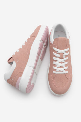 Kadın Sneaker Spor Ayakkabı Tefze - Pembe Süet