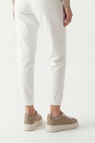 Kadın Sneaker Kalın Taban Spor Ayakkabı Rofke - Bej Süet