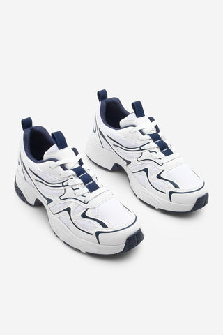 Kadın Sneaker Spor Ayakkabı Asvora - Lacivert