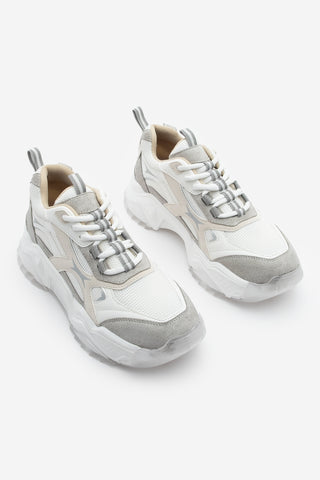 Kadın Sneaker Spor Ayakkabı Mizon - Beyaz