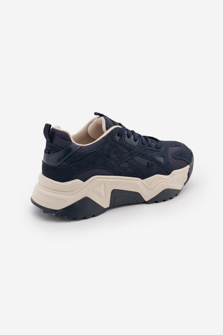 Kadın Sneaker Bağcıklı Spor Ayakkabı Pizen - Lacivert