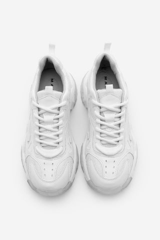 Kadın Sneaker Bağcıklı Spor Ayakkabı Pizen - Beyaz