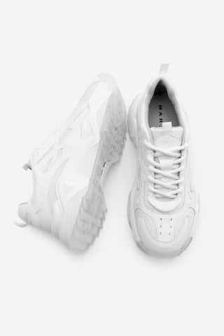 Kadın Sneaker Bağcıklı Spor Ayakkabı Pizen - Beyaz