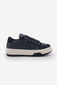 Kadın Sneaker Kalın Taban Spor Ayakkabı Sifaz - Lacivert