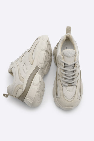 Kadın Sneaker Spor Ayakkabı Tarlas - Bej