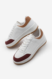 Kadın Sneaker Spor Ayakkabı Hinos - Bordo