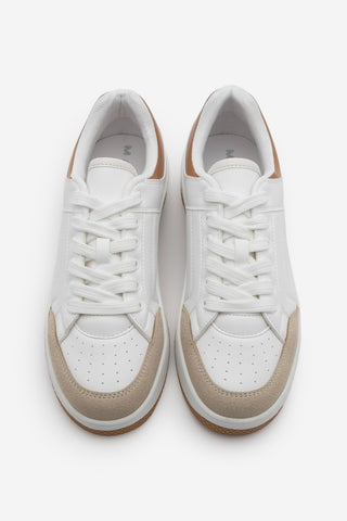 Kadın Sneaker Spor Ayakkabı Hinos - Bej