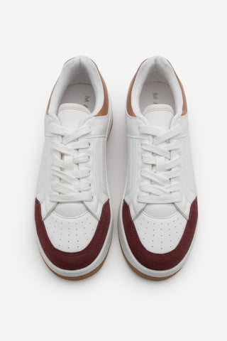 Kadın Sneaker Spor Ayakkabı Hinos - Bordo