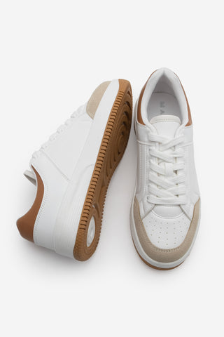 Kadın Sneaker Spor Ayakkabı Hinos - Bej