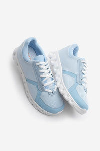 Kadın Sneaker Eva Taban Örgü Triko Koşu Ve Yürüyüş Spor Ayakkabı Fenlas - Mavi