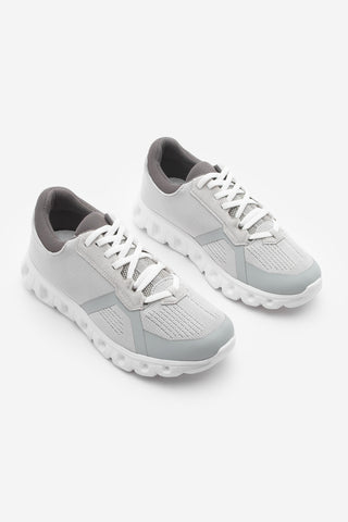 Kadın Sneaker Eva Taban Örgü Triko Koşu Ve Yürüyüş Spor Ayakkabı Fenlas - Gri