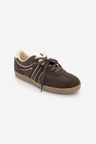 Kadın Sneaker Spor Ayakkabı Forden - Kahve Süet