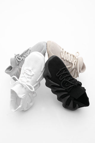 Kadın Sneaker Triko Eva Taban Spor Ayakkabı Viela - Siyah