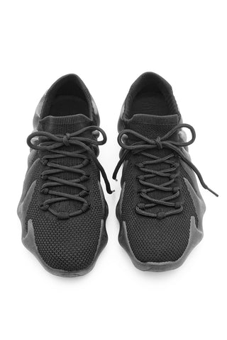 Kadın Sneaker Triko Eva Taban Spor Ayakkabı Viela - Siyah