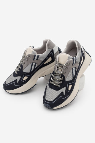Kadın Sneaker Kalın Taban Sneaker Spor Ayakkabı Batira - Lacivert