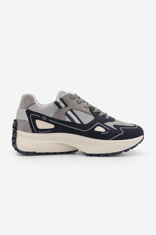 Kadın Sneaker Kalın Taban Sneaker Spor Ayakkabı Batira - Lacivert