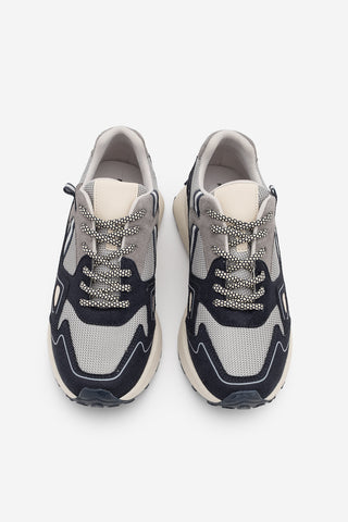 Kadın Sneaker Kalın Taban Sneaker Spor Ayakkabı Batira - Lacivert