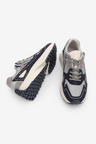 Kadın Sneaker Kalın Taban Sneaker Spor Ayakkabı Batira - Lacivert