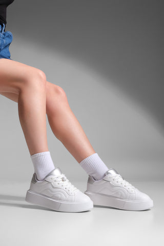 Kadın Sneaker  Spor Ayakkabı Akisa - Gümüş