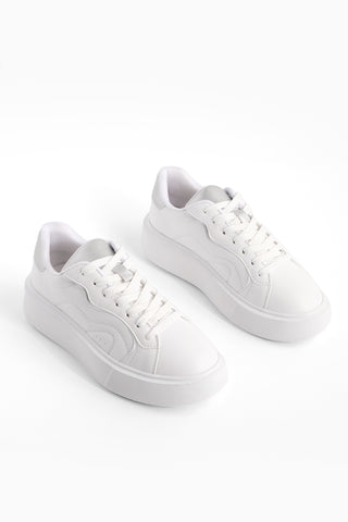 Kadın Sneaker  Spor Ayakkabı Akisa - Gümüş