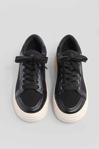 Kadın Sneaker  Spor Ayakkabı Lüteb - Siyah