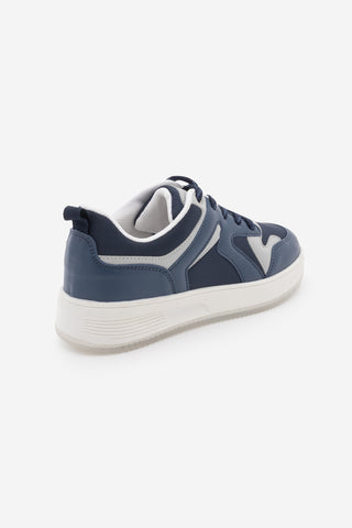 Kadın Sneaker Kalın Taban Spor Ayakkabı Aryan - Lacivert