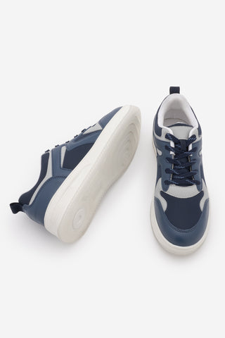 Kadın Sneaker Kalın Taban Spor Ayakkabı Aryan - Lacivert