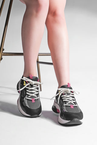 Kadın Sneaker  Spor Ayakkabı Bavra - Siyah