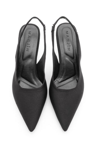 Kadın Stiletto Topuklu Ayakkabı Ader - Siyah