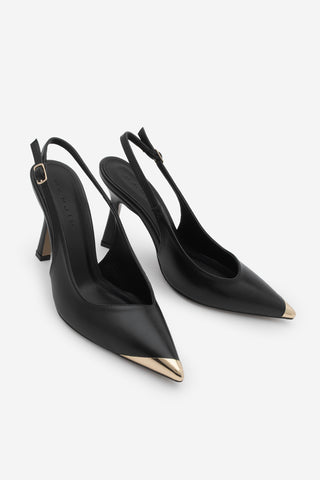 Kadın Stiletto Topuklu Ayakkabı Süvat - Siyah