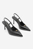 Kadın Stiletto Sivri Burun Klasik Topuklu Ayakkabı Osenta - Siyah