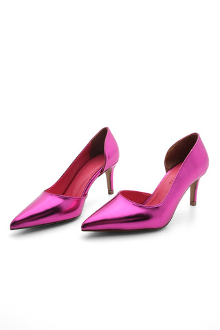 Kadın Stiletto Topuklu Ayakkabı Sines - Fuşya