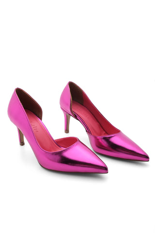 Kadın Stiletto Topuklu Ayakkabı Sines - Fuşya