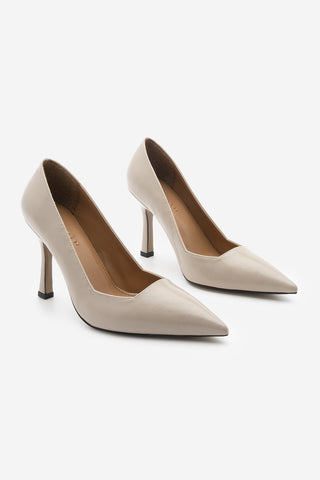 Kadın Stiletto Topuklu Ayakkabı Zarte - Bej