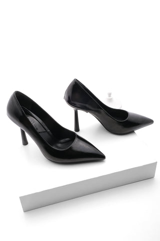 Kadın Stiletto Topuklu Ayakkabı Nebis - Siyah