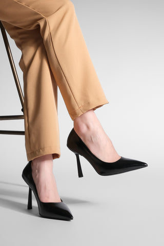 Kadın Stiletto Topuklu Ayakkabı Nebis - Siyah