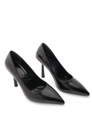 Kadın Stiletto Topuklu Ayakkabı Nebis - Siyah