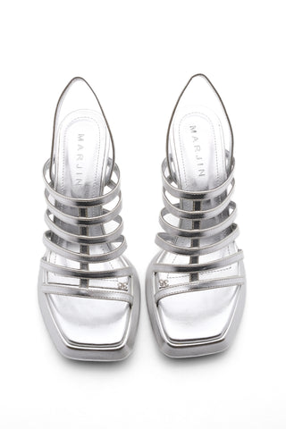 Kadın Platform Topuklu Ayakkabı Murles - Gümüş