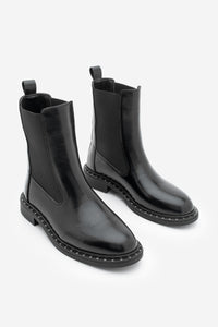 Kadın Troklu Günlük Bot Yuvin - Siyah