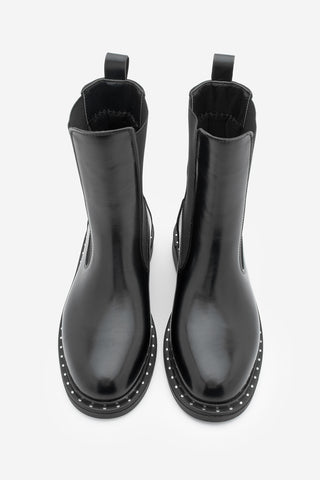 Kadın Troklu Günlük Bot Yuvin - Siyah