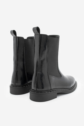 Kadın Troklu Günlük Bot Yuvin - Siyah