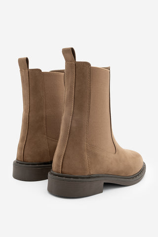 Kadın Troklu Günlük Bot Yuvin - Taba Süet