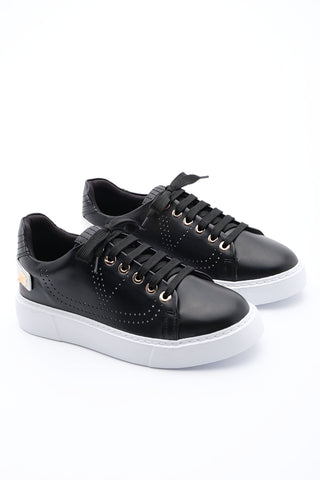 Kadın Sneaker Spor Ayakkabı Volares - Siyah